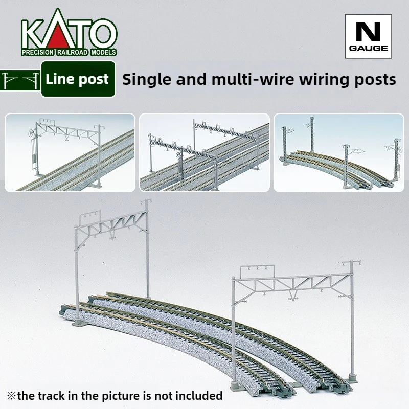 KATO N-type 1/160 Track Accessories Single and Double Track Tracks Wire Bollards Multiple Options Sand Table Scene Decoration
KATO N-type 1/160 Track Accessories Single and Double Track Tracks Wire Bollards Multiple Options Sand Table Scene Decoration