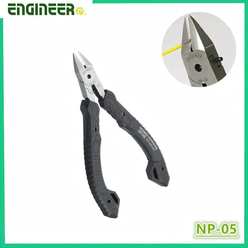 Кусачки ENGINEER NP-05, многофункциональные прецизионные мини-кусачки с антистатическим покрытием, 123 мм, сделано в Японии
Кусачки ENGINEER NP-05, многофункциональные прецизионные мини-кусачки с антистатическим покрытием, 123 мм, сделано в Японии