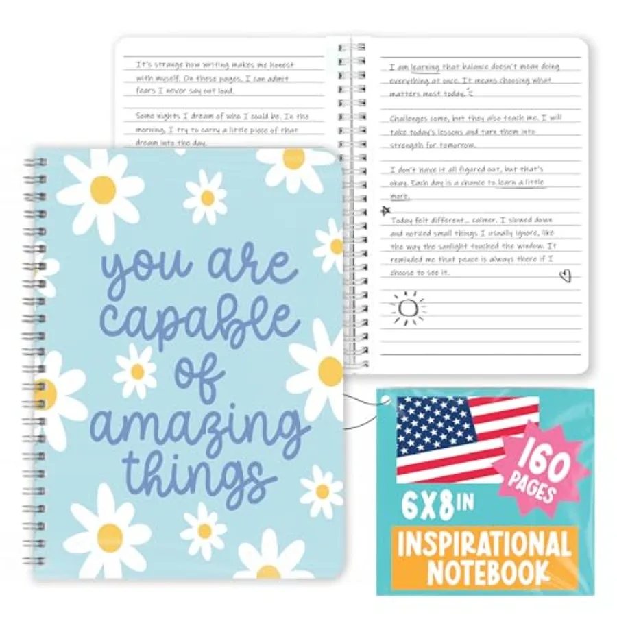 Inspirational Notebooks For Women - Motivational Journal for Women, Inspirational Journal for Woman, Motivational Notebook for
Inspirational Notebooks For Women - Motivational Journal for Women, Inspirational Journal for Woman, Motivational Notebook for