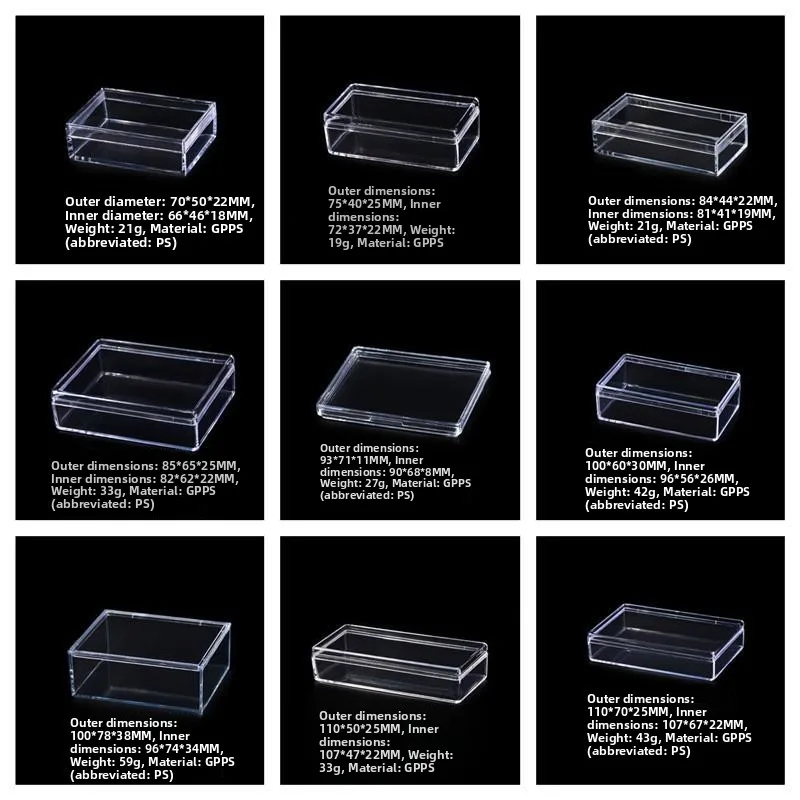 High Transparency Acrylic Plastic Box Food Grade round Rectangle Desktop Cover Storage Organizer Container Clear Box
High Transparency Acrylic Plastic Box Food Grade round Rectangle Desktop Cover Storage Organizer Container Clear Box