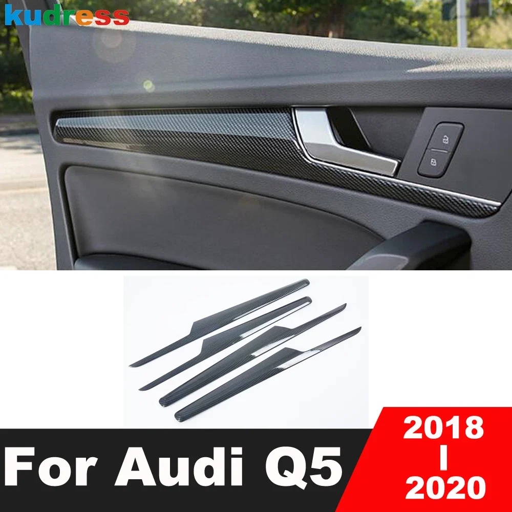 Накладка на внутреннюю дверную ручку автомобиля для Audi Q5 2018 2019 2020, аксессуары для внутренних молдингов из углеродного волокна
Накладка на внутреннюю дверную ручку автомобиля для Audi Q5 2018 2019 2020, аксессуары для внутренних молдингов из углеродного волокна