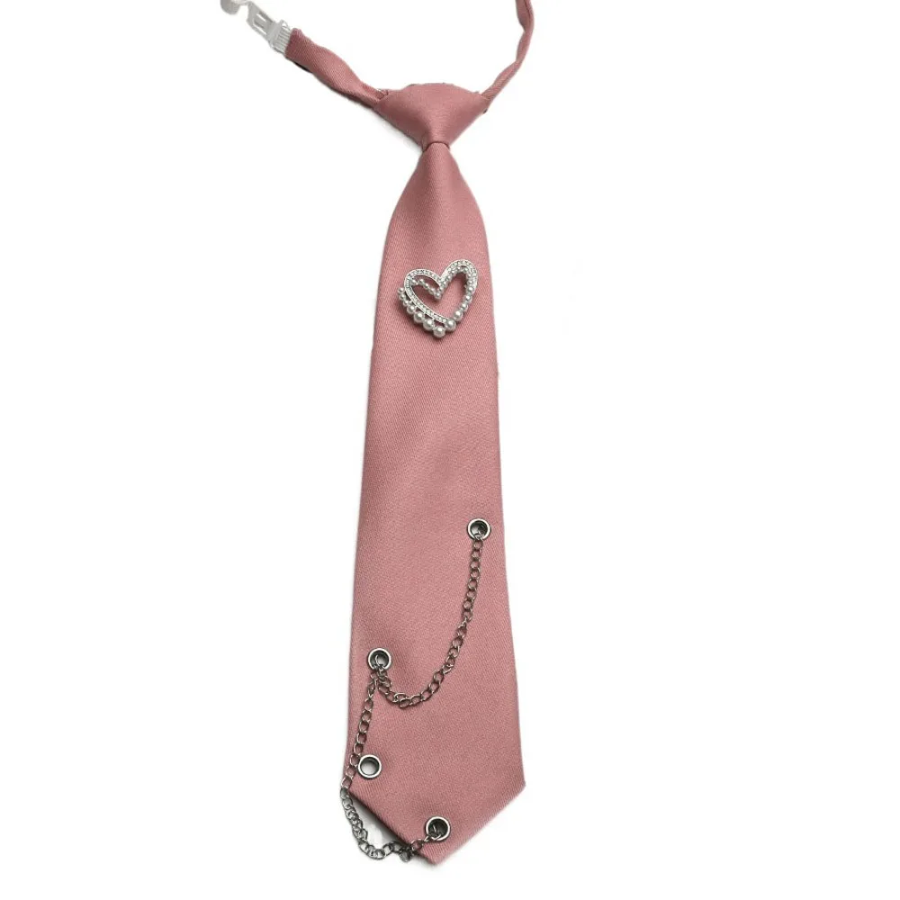 Простой черный галстук-чокер в корейском стиле с сердечками, длинный галстук для рубашки JK, детский галстук
Простой черный галстук-чокер в корейском стиле с сердечками, длинный галстук для рубашки JK, детский галстук