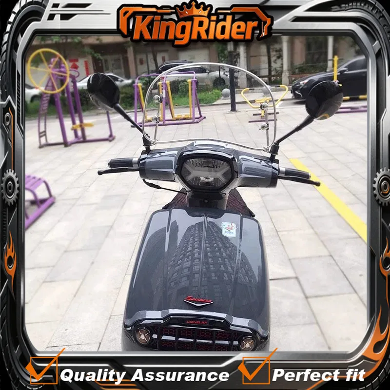 【Supreme quality】Retro Half Round Small Windshield for Motorcycle Scooter Electric Bike Transparent Wind Deflector
【Supreme quality】Retro Half Round Small Windshield for Motorcycle Scooter Electric Bike Transparent Wind Deflector