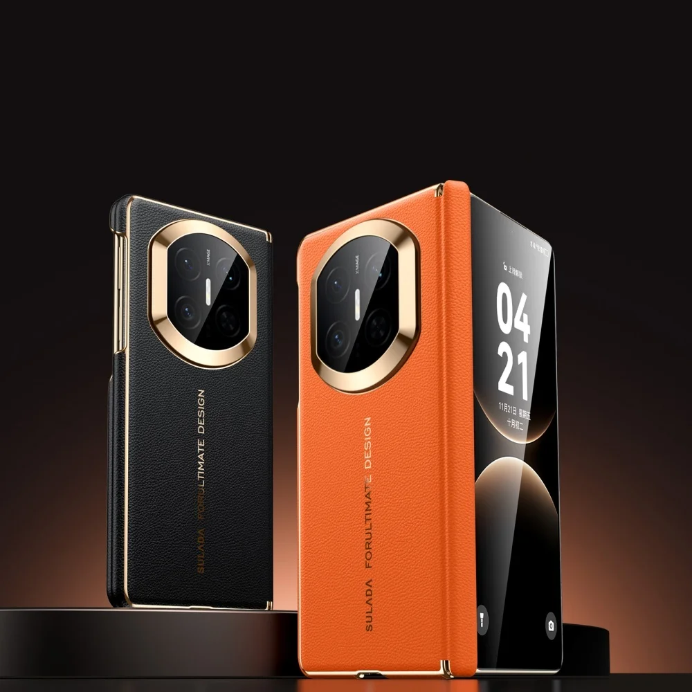 Магнитный чехол из натуральной яловой кожи для Huawei Mate X7, защитная задняя крышка с двойным шарниром
Магнитный чехол из натуральной яловой кожи для Huawei Mate X7, защитная задняя крышка с двойным шарниром