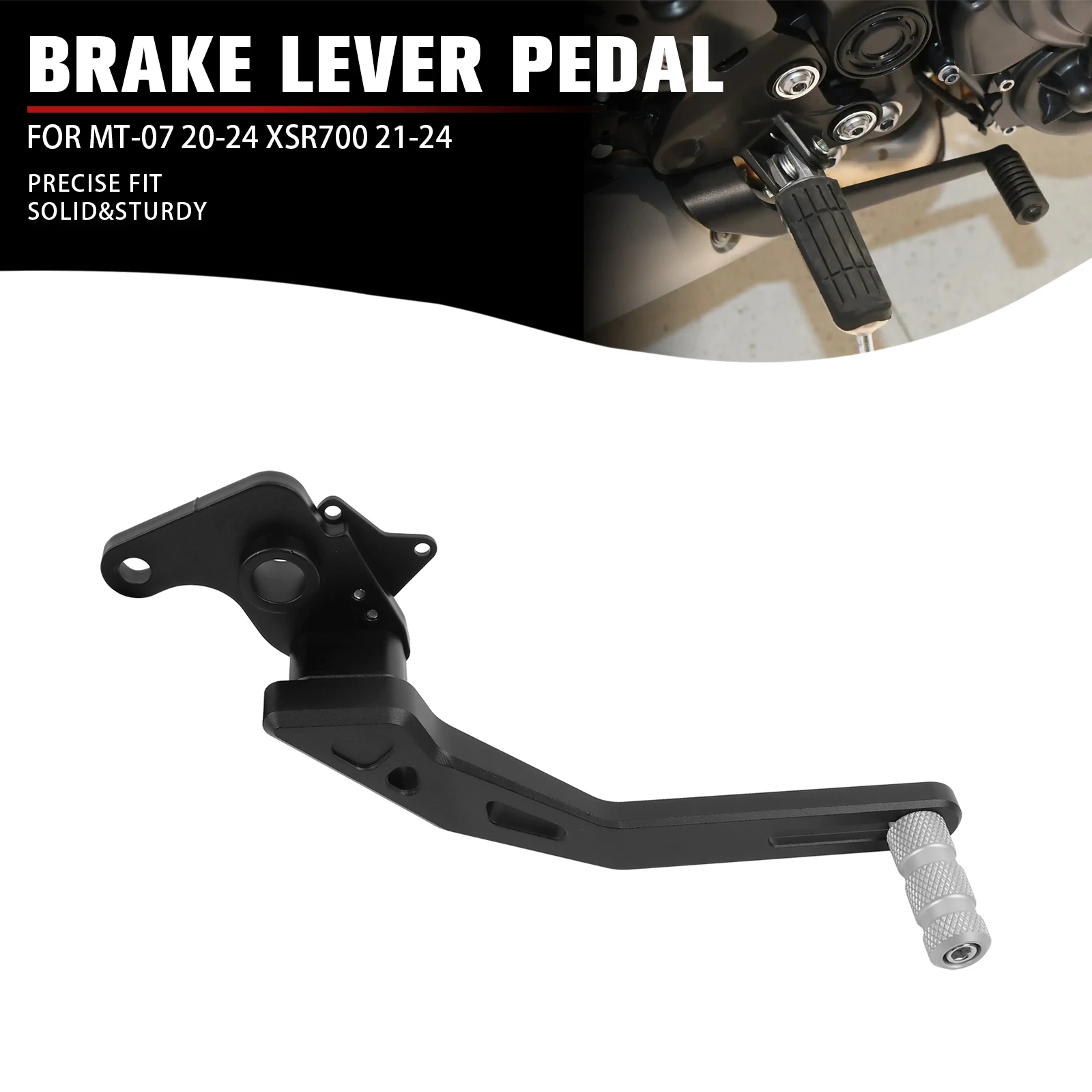 Для YAMAHA MT-07 MT07 MT 07 2020-2024 XSR700 XSR 700 2021-2024 мотоциклетная регулируемая складная подножка, задняя педаль тормоза, рычаг
Для YAMAHA MT-07 MT07 MT 07 2020-2024 XSR700 XSR 700 2021-2024 мотоциклетная регулируемая складная подножка, задняя педаль тормоза, рычаг