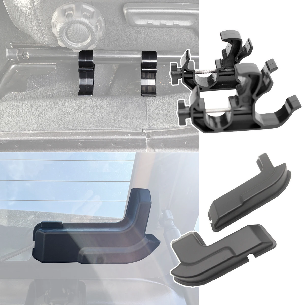 Rear Windshield Cable Wire Cover Trim Seat Flashlight Holder for Jeep Wrangler JL JT Gladiator 2018-2023 Car Interior Accessory
Rear Windshield Cable Wire Cover Trim Seat Flashlight Holder for Jeep Wrangler JL JT Gladiator 2018-2023 Car Interior Accessory