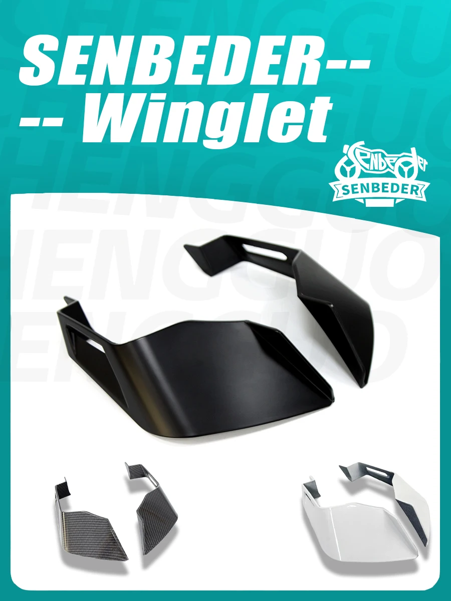 SENBEDER Universal Motorcycle Winglet Aerodynamic Spoiler Front Downforce Lip Modified Accessories For Kawasaki Honda Yamaha
SENBEDER Universal Motorcycle Winglet Aerodynamic Spoiler Front Downforce Lip Modified Accessories For Kawasaki Honda Yamaha