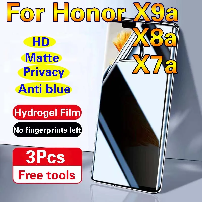 Защитный экран HonorX9a для Huawei Honor X8a, матовая Гидрогелевая пленка, Honor x9, X7a, X8, HD, мягкая синяя, с полным покрытием
Защитный экран HonorX9a для Huawei Honor X8a, матовая Гидрогелевая пленка, Honor x9, X7a, X8, HD, мягкая синяя, с полным покрытием