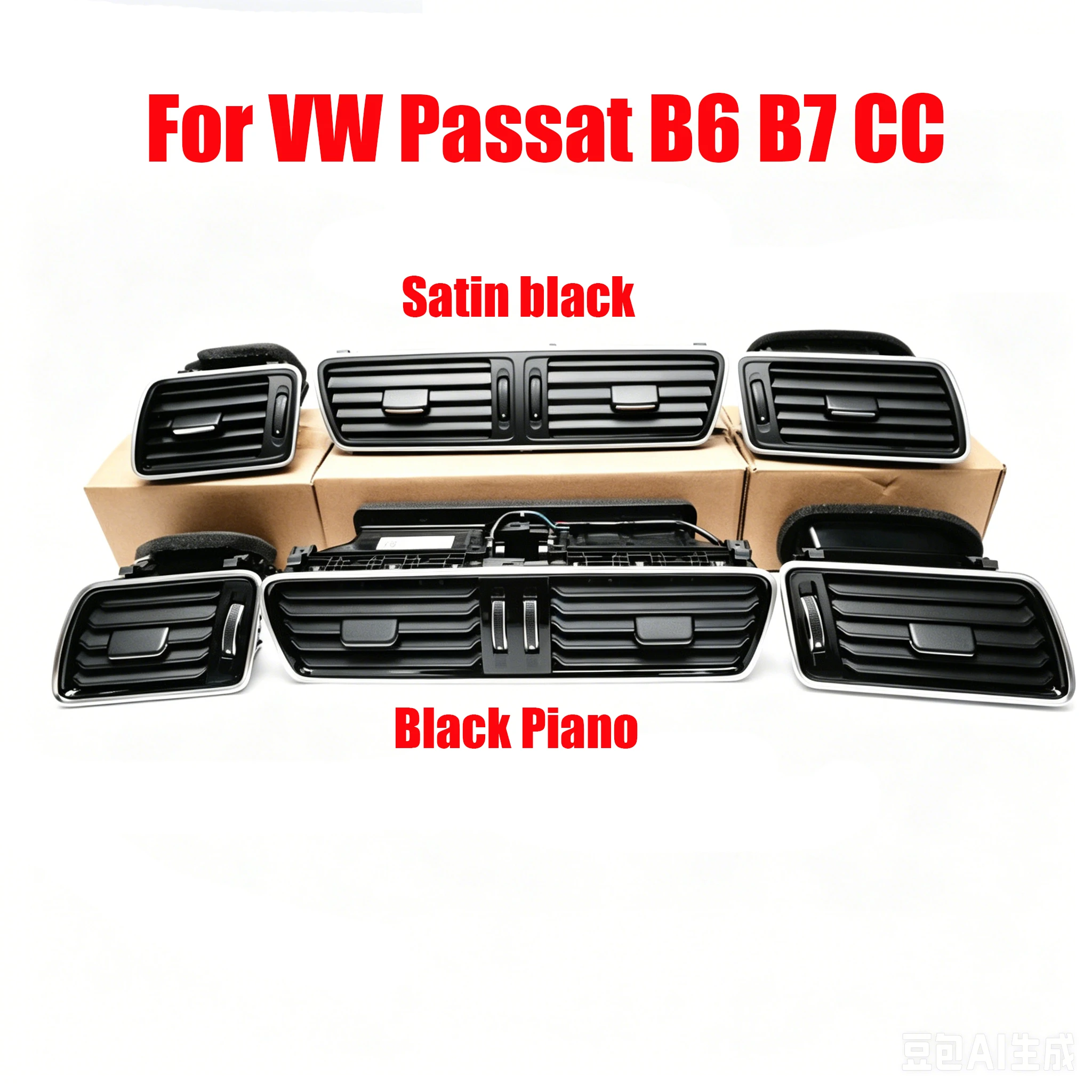 3AD819728A 3AD819701A 3AD819702A Black Chrome Piano Paint Air Conditioning Outlet Vents For VW Passat B6 B7 2006-2011
3AD819728A 3AD819701A 3AD819702A Black Chrome Piano Paint Air Conditioning Outlet Vents For VW Passat B6 B7 2006-2011