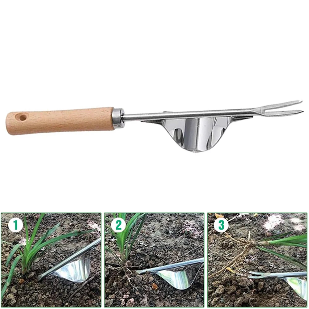 Manual Hand Weeder Bend-Proof Leverage Base Deeper Digging Sturdy Chrome Plated Steel Compact Dandelion Weed Puller Tool
Manual Hand Weeder Bend-Proof Leverage Base Deeper Digging Sturdy Chrome Plated Steel Compact Dandelion Weed Puller Tool