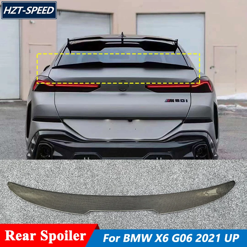 L-стиль из углеродного волокна, задний спойлер, крыло багажника для BMW X6 G06 2021, вверх
L-стиль из углеродного волокна, задний спойлер, крыло багажника для BMW X6 G06 2021, вверх