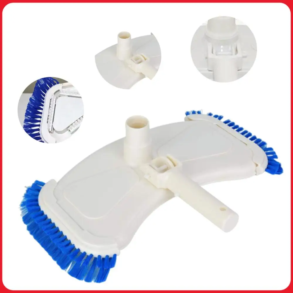Swimming Pool Cleaning Brush Flexible Pool Suction Vacuum Head Brush Vac Head with Side Brush for Inground Swimming Pool
Swimming Pool Cleaning Brush Flexible Pool Suction Vacuum Head Brush Vac Head with Side Brush for Inground Swimming Pool