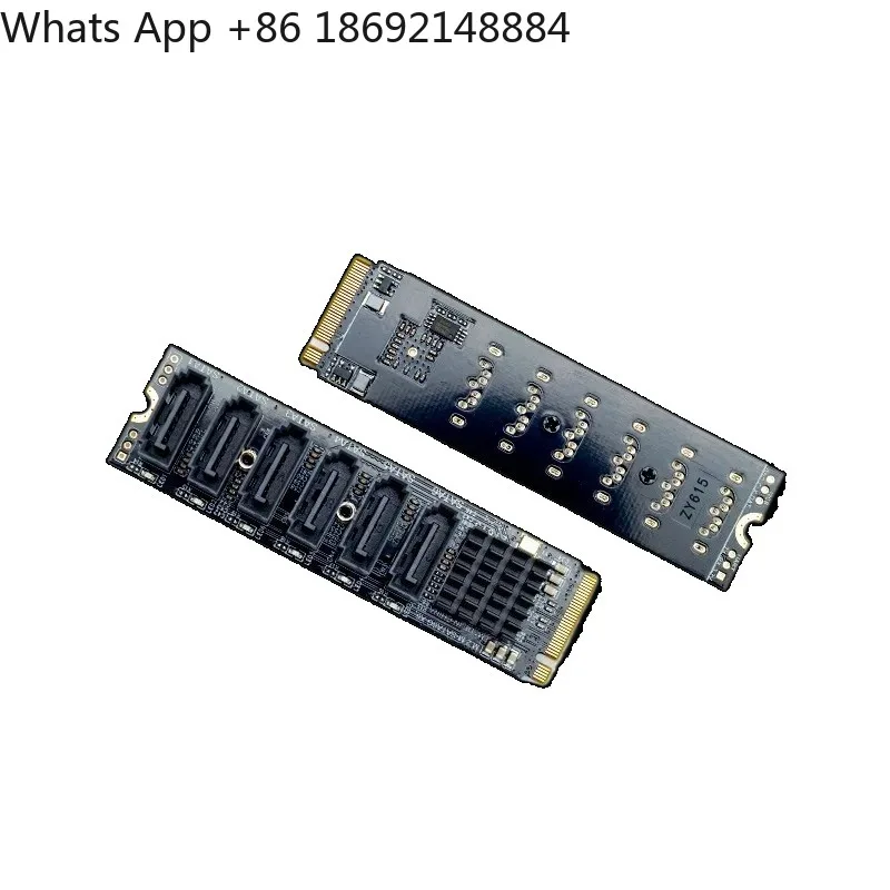M2NVME to SATAM-EKY expansion sata3.0 expansion 6 interface expansion ASM1166Nvne card external connection
M2NVME to SATAM-EKY expansion sata3.0 expansion 6 interface expansion ASM1166Nvne card external connection