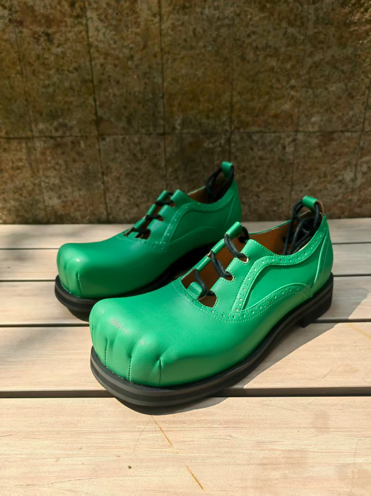Green Round Head Male Loafers Low Heel Men Casual Shoes Spring Lace-up Flats Fashion Dress Shoes
Green Round Head Male Loafers Low Heel Men Casual Shoes Spring Lace-up Flats Fashion Dress Shoes