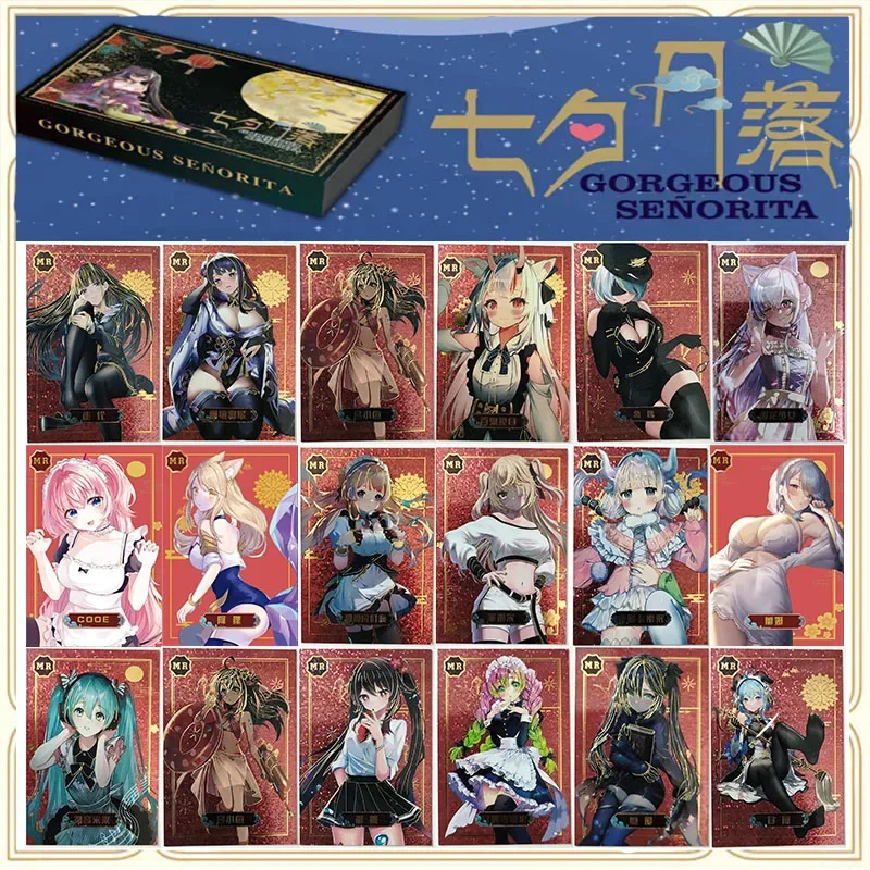 Anime Moonfall Tanabata MR Rare Flash Card Thunderbolt General Ganyu Rem Kanroji Mitsuri Game Card Christmas Birthday Present
Anime Moonfall Tanabata MR Rare Flash Card Thunderbolt General Ganyu Rem Kanroji Mitsuri Game Card Christmas Birthday Present