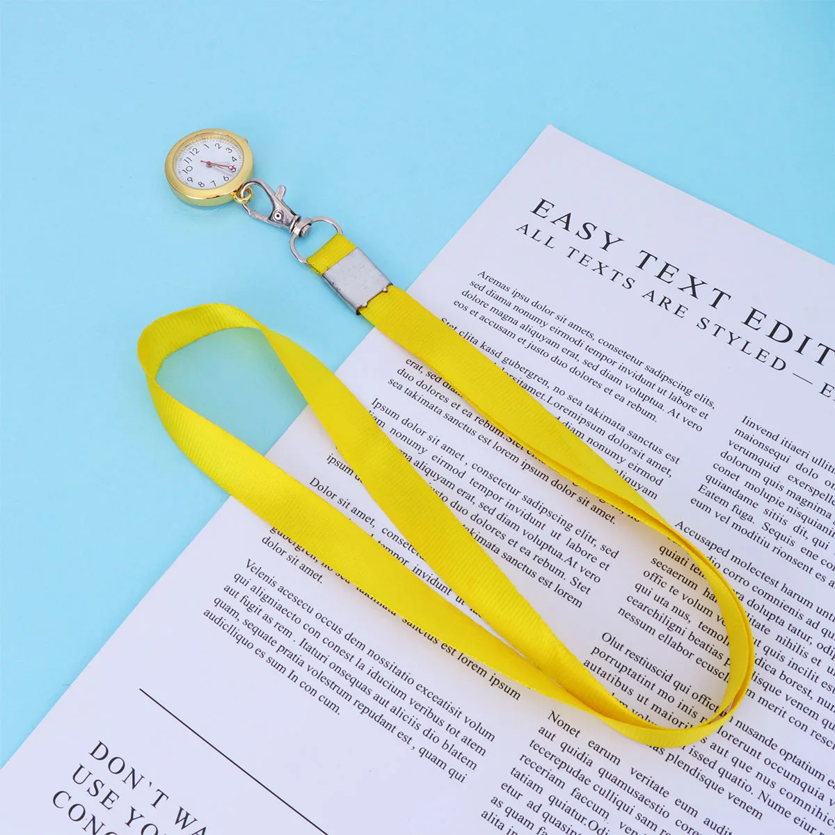 Nurse Hanging Pocket Watch Simple Alloy Durable Design Medical Nurse Watch Clear Number Timekeeping Portable Gift
Nurse Hanging Pocket Watch Simple Alloy Durable Design Medical Nurse Watch Clear Number Timekeeping Portable Gift