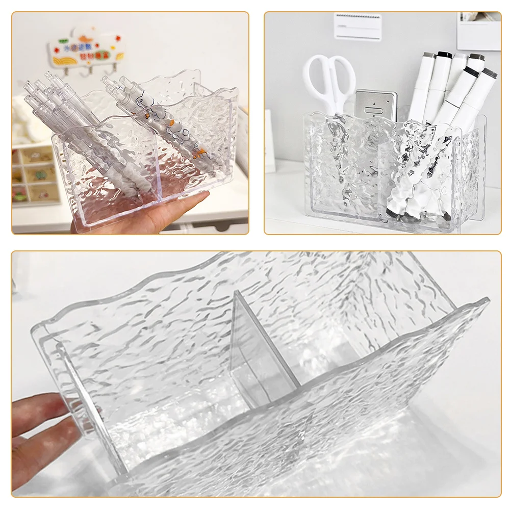 Pen Organizer Plastic Transparent Brush Holder Desktop Pen Storage Case Stationery Container for Home Office
Pen Organizer Plastic Transparent Brush Holder Desktop Pen Storage Case Stationery Container for Home Office
