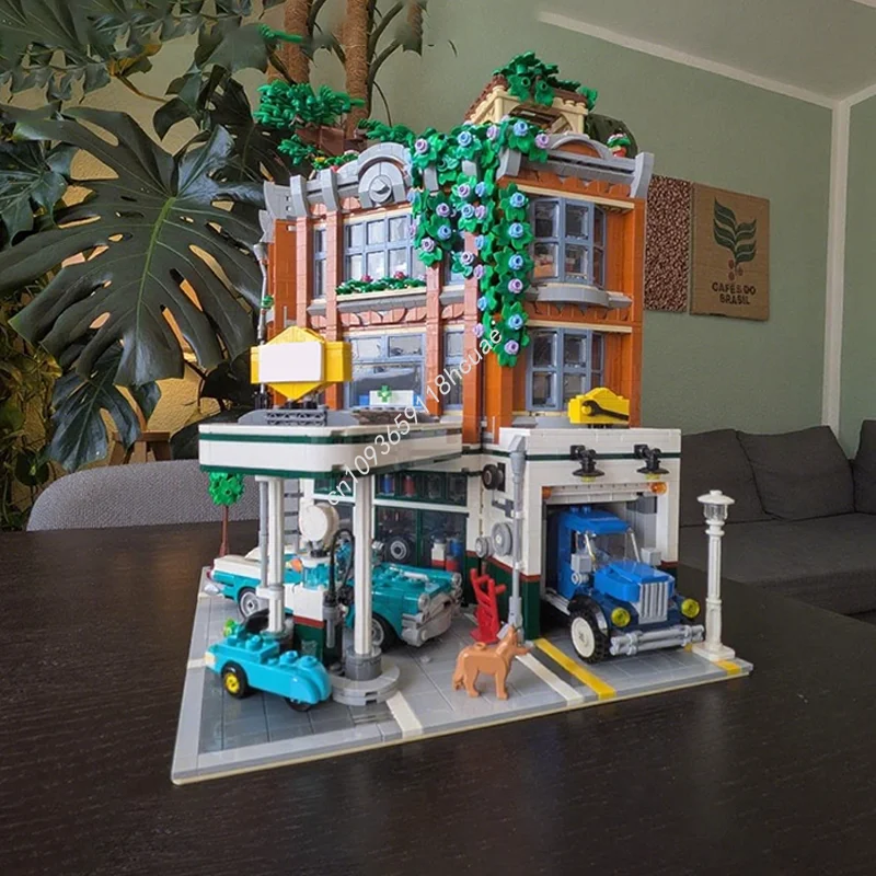 4532 шт. MOC Joes угловой гараж модульные строительные модели блоки детские развивающие игрушки кирпич DIY креативные рождественские подарки
4532 шт. MOC Joes угловой гараж модульные строительные модели блоки детские развивающие игрушки кирпич DIY креативные рождественские подарки