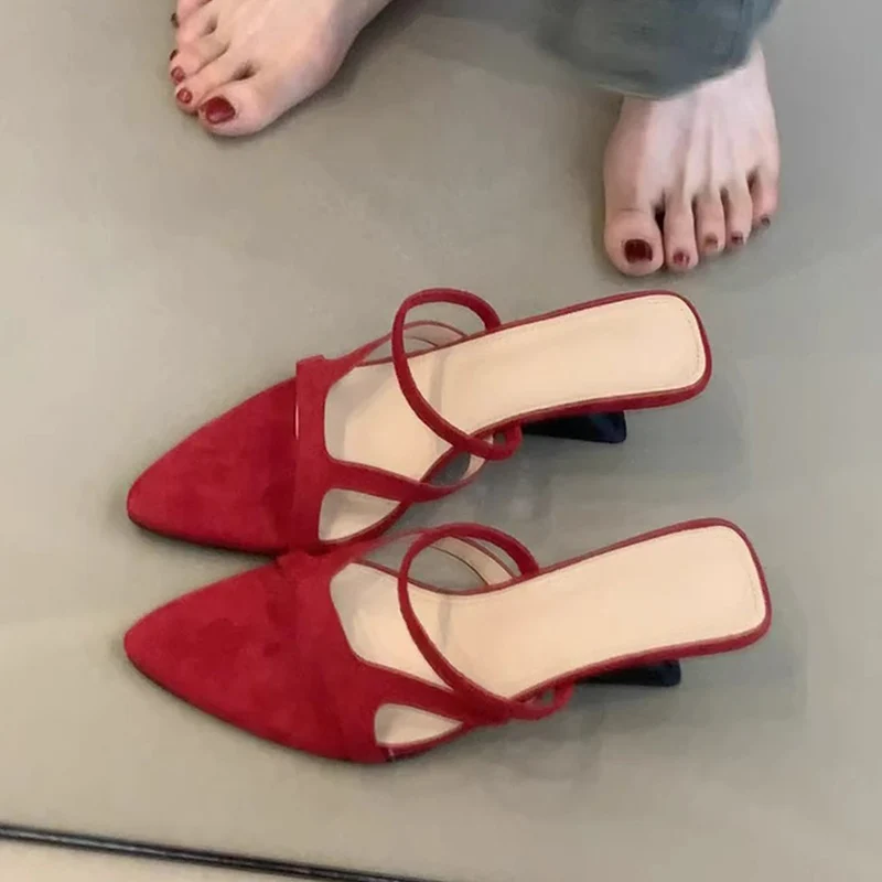 High Heels Pointed Toe Women Slippers Shoes Summer Sandals Designer 2025 Brand Sexy Open Toe Shoes Pumps Dress Sandalias Woman
High Heels Pointed Toe Women Slippers Shoes Summer Sandals Designer 2025 Brand Sexy Open Toe Shoes Pumps Dress Sandalias Woman