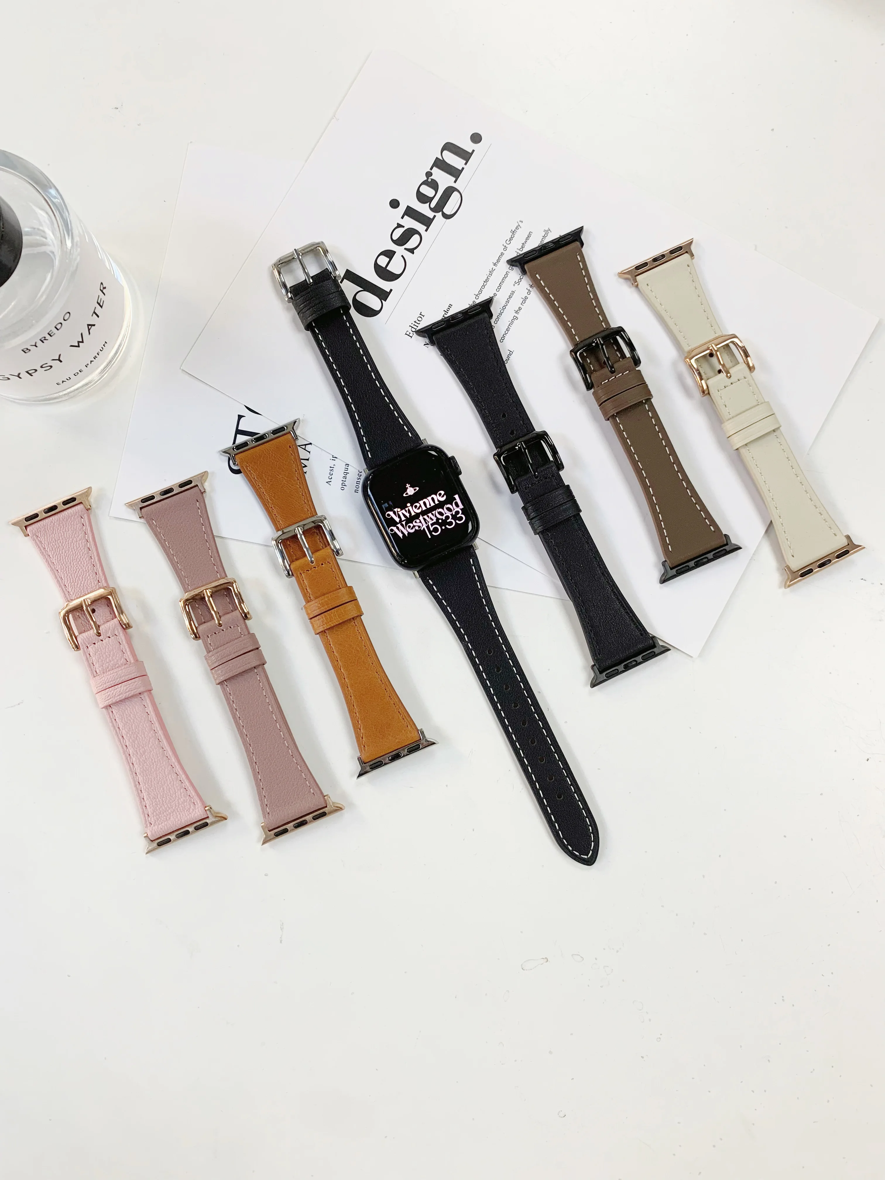 Ремешок кожаный для iWatch Series 8 7 6 5 4 3 SE, люксовый ультра женский браслет для наручных часов Apple Watch 41 мм 40 мм 38 мм 45 42 44 49
Ремешок кожаный для iWatch Series 8 7 6 5 4 3 SE, люксовый ультра женский браслет для наручных часов Apple Watch 41 мм 40 мм 38 мм 45 42 44 49