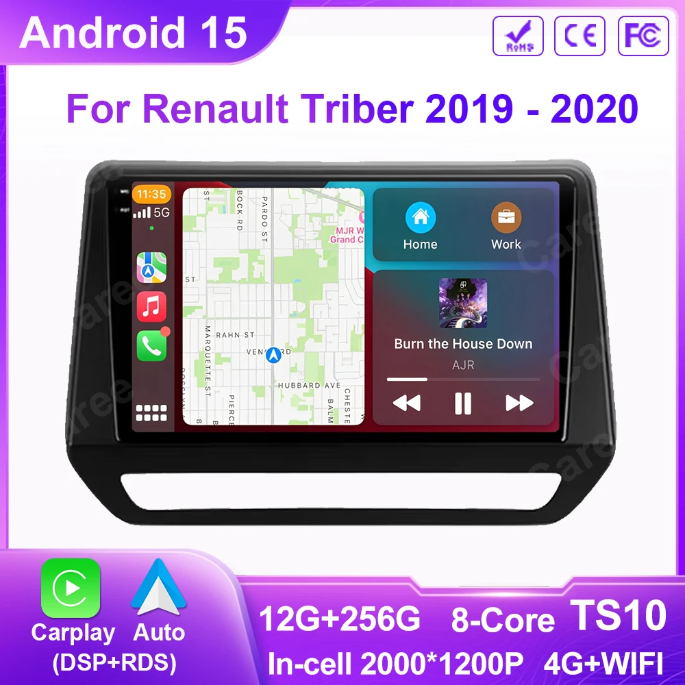 Car Radio Car Multimedia Player For Renault Triber 2019 - 2020 For Nissan magnite 2021 9 inch Multimedia Mirror Link 8 Core BT
Car Radio Car Multimedia Player For Renault Triber 2019 - 2020 For Nissan magnite 2021 9 inch Multimedia Mirror Link 8 Core BT