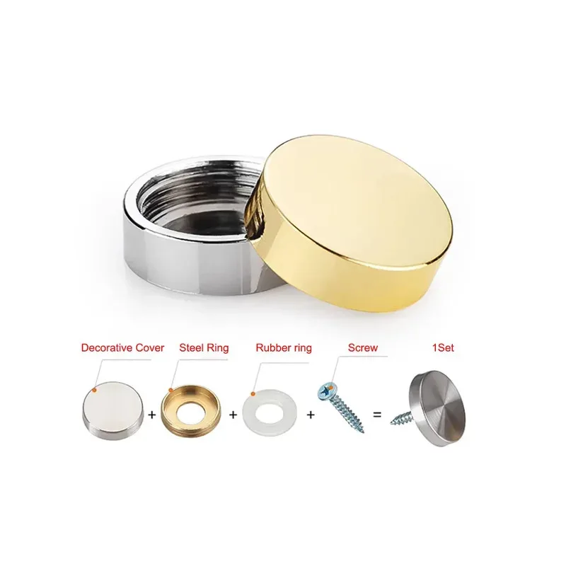 Acrylic Decorative Cap Self Tapping Screw Cover for Brass Advertising Glass Mirror Fixing
Acrylic Decorative Cap Self Tapping Screw Cover for Brass Advertising Glass Mirror Fixing