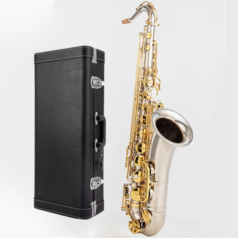 Taiwan Jupiter JTS-1100SG tenor saxophone Lacquer gold Nickel key tenor saxophone 1100SG professional Sax musical instrument
Taiwan Jupiter JTS-1100SG tenor saxophone Lacquer gold Nickel key tenor saxophone 1100SG professional Sax musical instrument