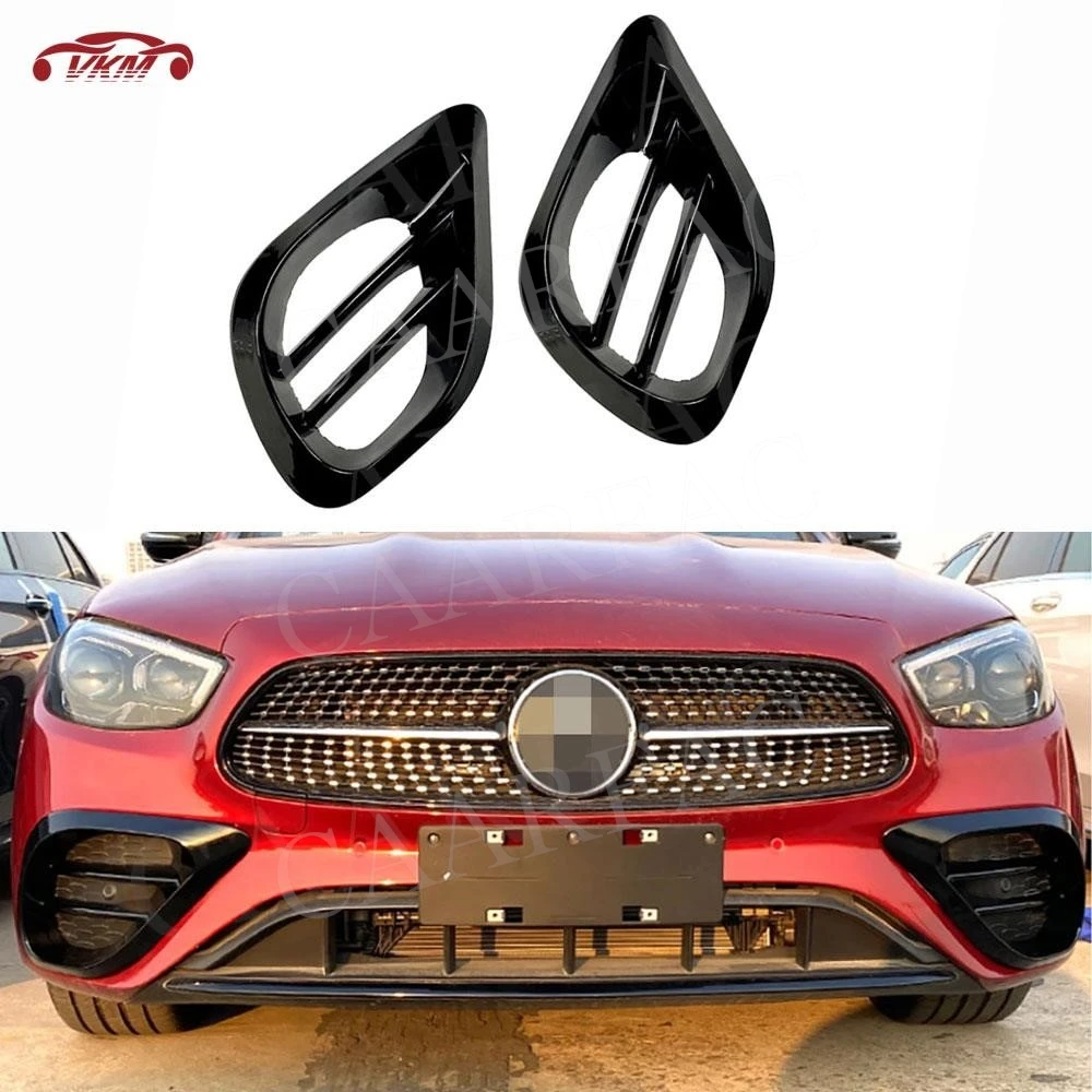 For Benz E Class W213 E260 E300 E53 2021- 2023 Carbon Fiber Front Bumper Air Vent Cover ABS Foglamp Mesh Grill Frame Decoration
For Benz E Class W213 E260 E300 E53 2021- 2023 Carbon Fiber Front Bumper Air Vent Cover ABS Foglamp Mesh Grill Frame Decoration