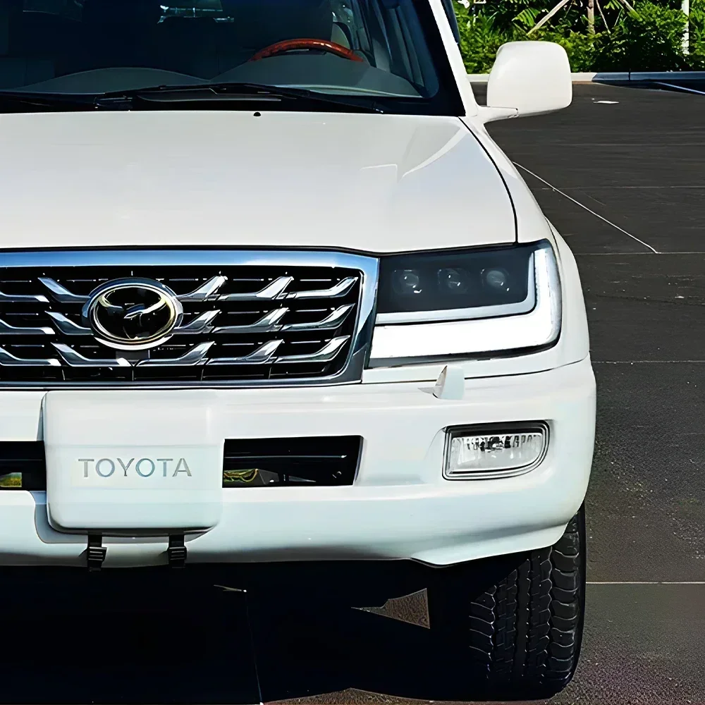 Auto Headlights For Toyota Land Cruiser LC100 1998-2007 Car Front Lamps Assembly Upgrade LED Projector 3 Lens Tool Accessories
Auto Headlights For Toyota Land Cruiser LC100 1998-2007 Car Front Lamps Assembly Upgrade LED Projector 3 Lens Tool Accessories