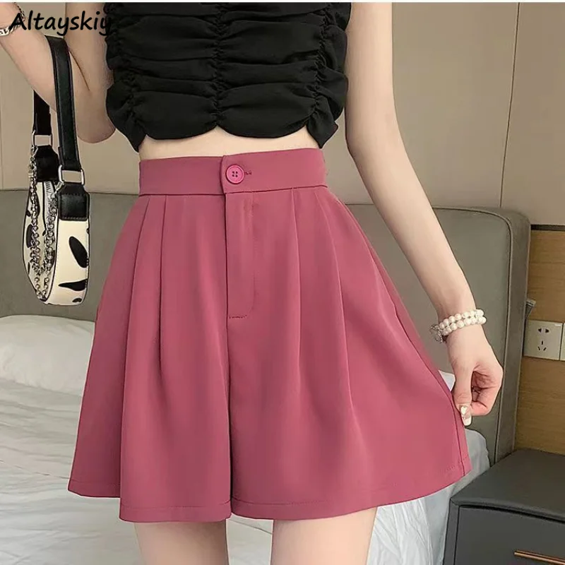 Shorts Women Casual Streetwear Hotsweet Summer Simple All-match High Waist Comfort Korean Style Loose Popular Female Temperament
Shorts Women Casual Streetwear Hotsweet Summer Simple All-match High Waist Comfort Korean Style Loose Popular Female Temperament