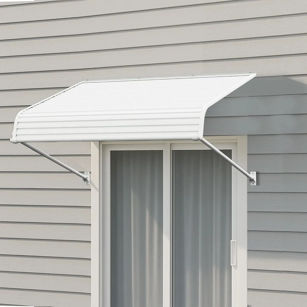 weathershield pvc awning w66'' x d40'' for door entrance - durable porch awning for house - exterior door canopy - front-door a
weathershield pvc awning w66'' x d40'' for door entrance - durable porch awning for house - exterior door canopy - front-door a