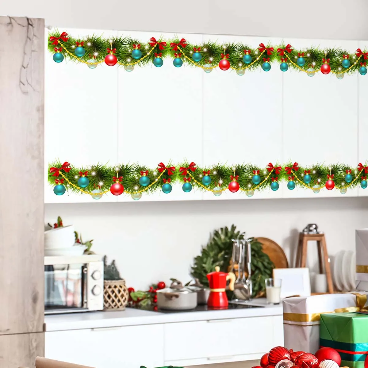 Christmas Flower Vine Wall Sticker Living Room Background Decor Wallpaper New Year Home Decoration Self-adhesive Door Decals
Christmas Flower Vine Wall Sticker Living Room Background Decor Wallpaper New Year Home Decoration Self-adhesive Door Decals