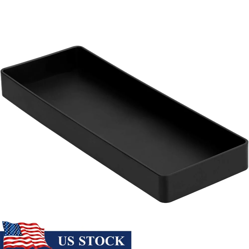 Rectangular Plastic Desk Organizer Half Accessory Tray Durable Office Supply Storage Solution Desk Drawer Shelf 9.4x3.3x1 Inches
Rectangular Plastic Desk Organizer Half Accessory Tray Durable Office Supply Storage Solution Desk Drawer Shelf 9.4x3.3x1 Inches