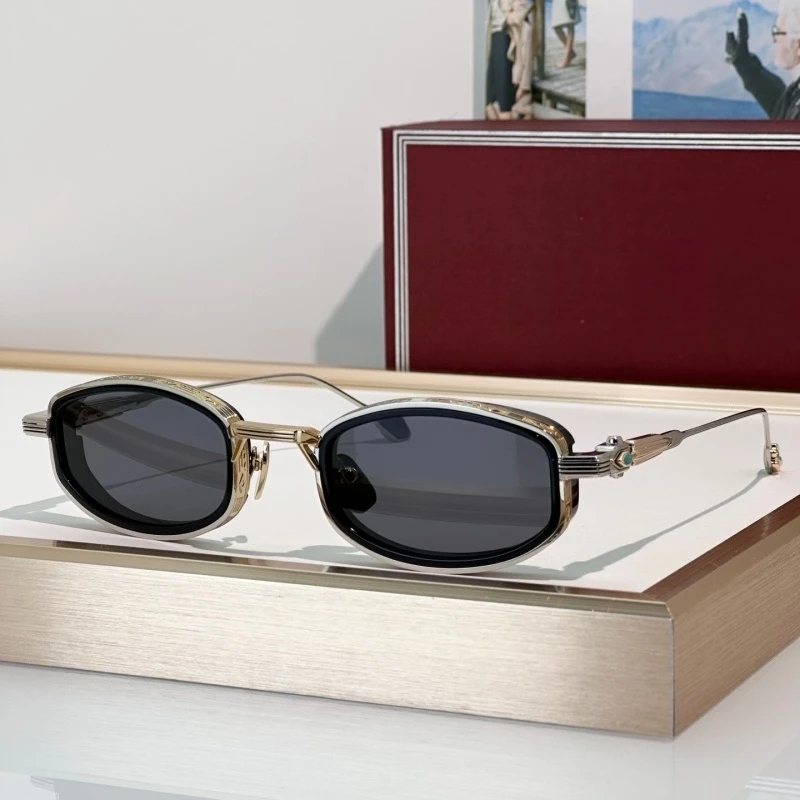 Popular Oval Design HARDIN Sunglasses Men Women Luxury Fashion Alloy Outdoor Women Business Eyewear for Sun for Travel Street
Popular Oval Design HARDIN Sunglasses Men Women Luxury Fashion Alloy Outdoor Women Business Eyewear for Sun for Travel Street