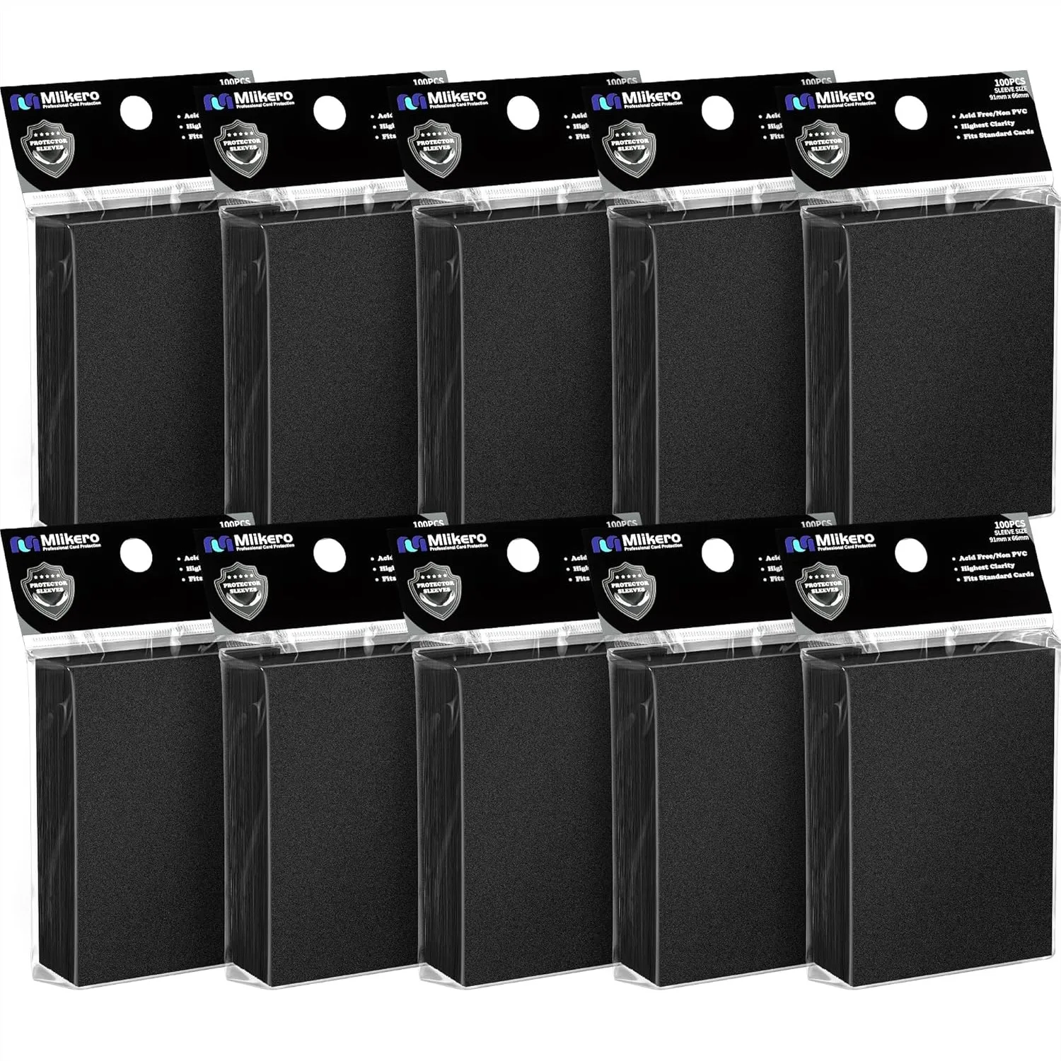 1000 Count Matte Card Sleeves Trading Card Protectors For TCG Sports Cards
1000 Count Matte Card Sleeves Trading Card Protectors For TCG Sports Cards