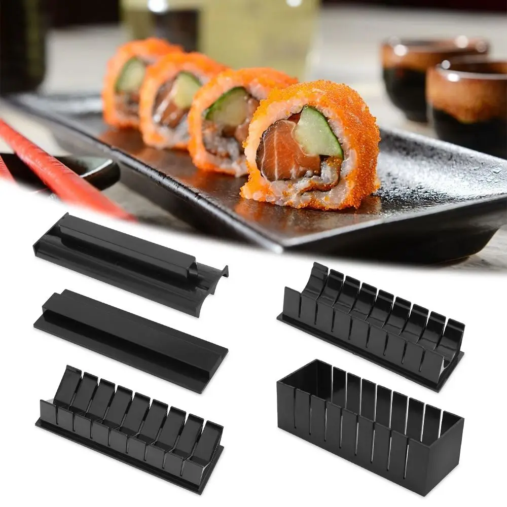 3/10 шт. кухонные аксессуары DIY плита форма для рулета торта японский рисовый шарик суши машина комплект оборудования инструменты для изготовления суши
3/10 шт. кухонные аксессуары DIY плита форма для рулета торта японский рисовый шарик суши машина комплект оборудования инструменты для изготовления суши