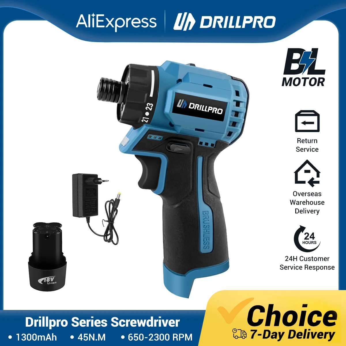 Drillpro 38Nm 2in1 Brushless Electric Screwdriver 2 Speed Cordless Driver Drill Battery Screwdrivers Electric Drill Power Tools
Drillpro 38Nm 2in1 Brushless Electric Screwdriver 2 Speed Cordless Driver Drill Battery Screwdrivers Electric Drill Power Tools