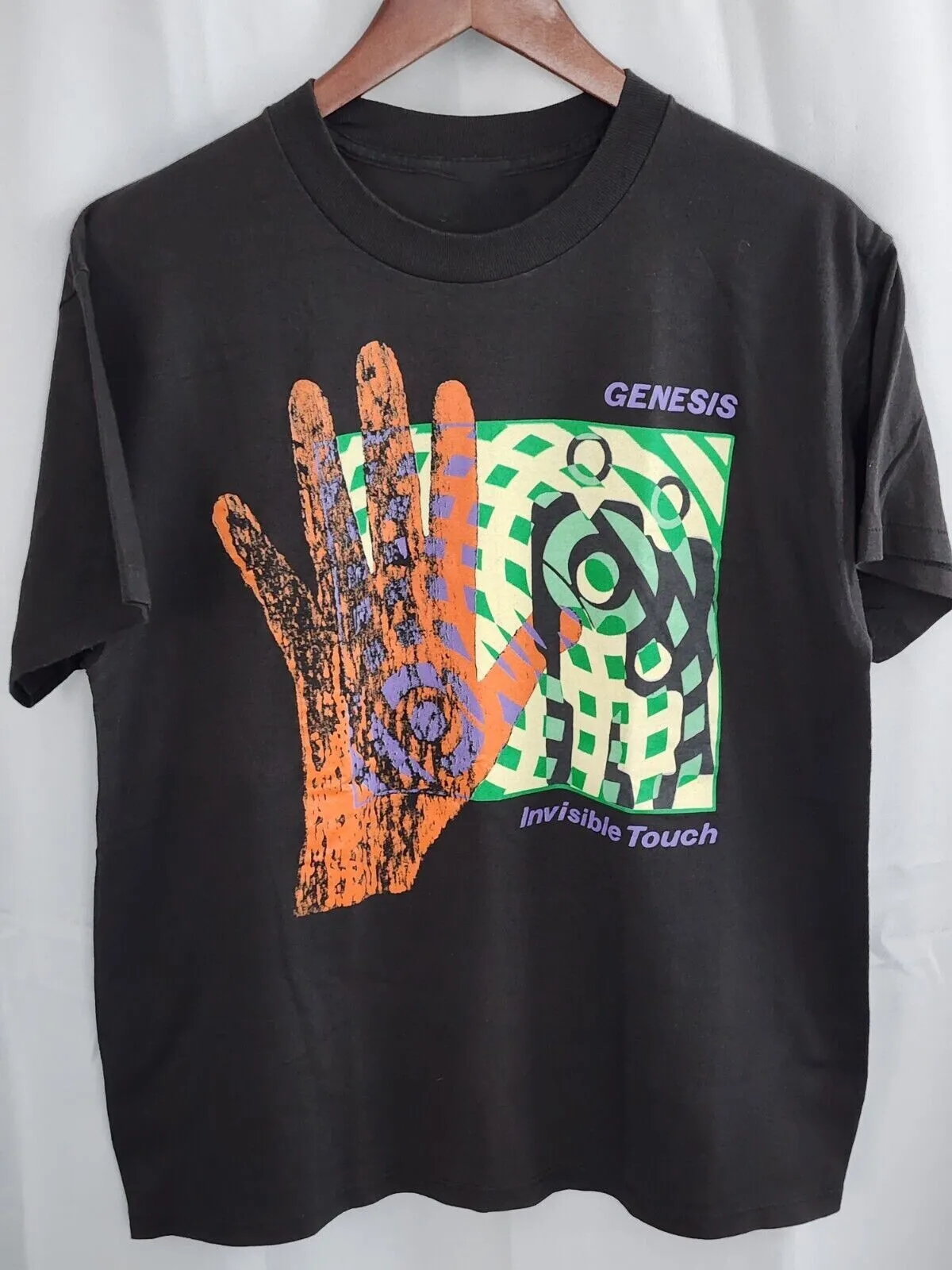 Vtg Genesis Band 1987 Invisible Touch tour Shirt Unisex Concert S to 5XL BO152 
Vtg Genesis Band 1987 Invisible Touch tour Shirt Unisex Concert S to 5XL BO152