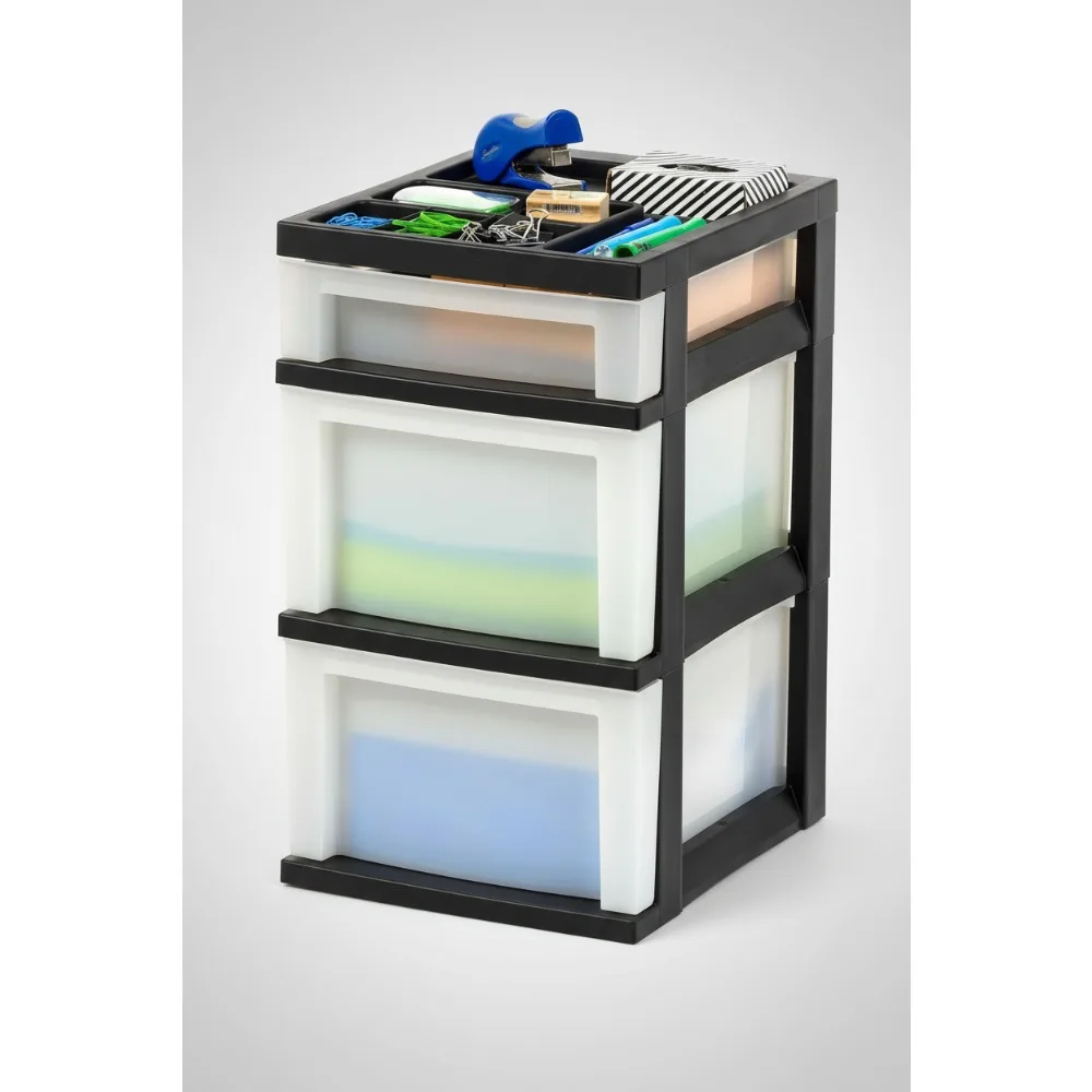 3-Drawer Rolling Storage Cart Organizer with Wheels for Home Office Classroom Craft Room Black Pearl
3-Drawer Rolling Storage Cart Organizer with Wheels for Home Office Classroom Craft Room Black Pearl