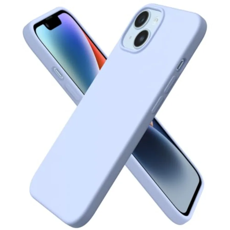 Compatible with iPhone 14 Case 6.1, Slim Liquid Silicone 3 Layers Full Phone Covered Soft Gel Rubber Case Protective Phone Cove
Compatible with iPhone 14 Case 6.1, Slim Liquid Silicone 3 Layers Full Phone Covered Soft Gel Rubber Case Protective Phone Cove