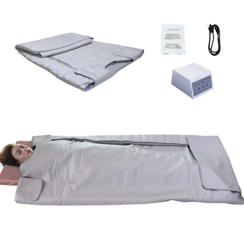 Portable Home 3 Zones Sauna Bag Fast Heating Silent Sauna Blanket for Safe Sweat
Portable Home 3 Zones Sauna Bag Fast Heating Silent Sauna Blanket for Safe Sweat