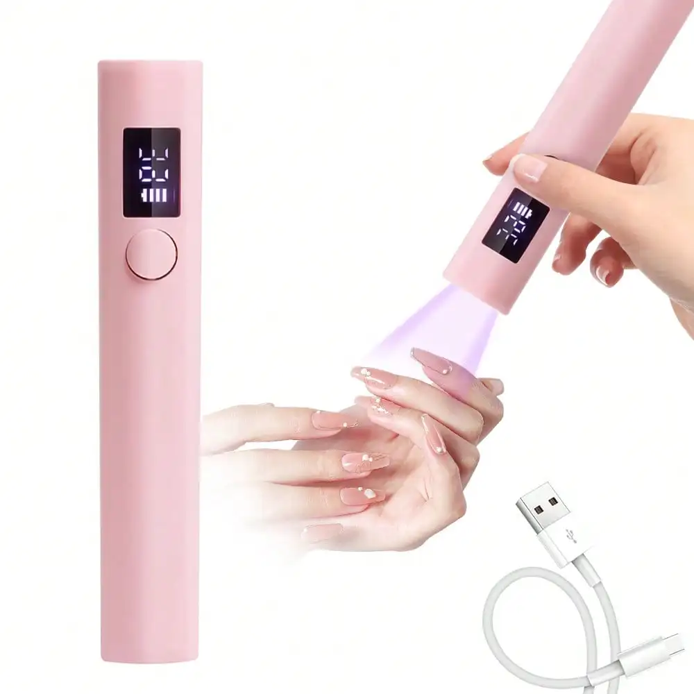 1Pc Mini Nail UV LED Lamp Portable For Nail Gel Polish Quick Dryer Rechargeable Curing UV Light With LED Display Manicure Tool
1Pc Mini Nail UV LED Lamp Portable For Nail Gel Polish Quick Dryer Rechargeable Curing UV Light With LED Display Manicure Tool