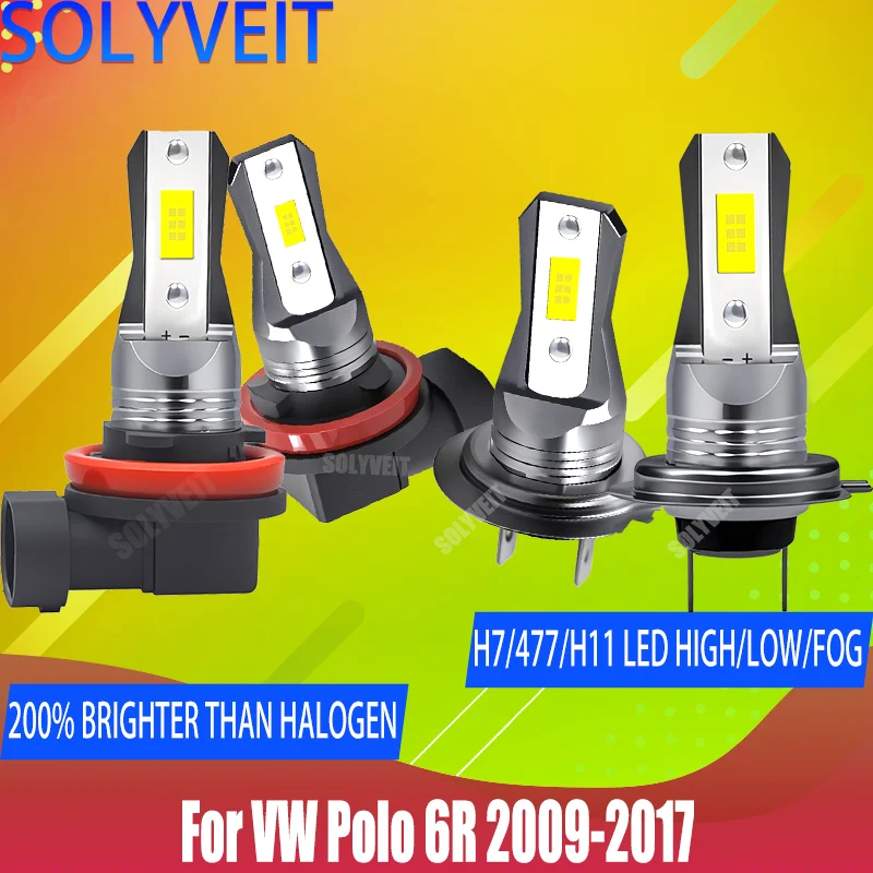 White 6000K Light 12v LED 477/499/H9 Car Headlamp Foglamp Bulb For VW Polo 6R 2009 2010 2011 2012 2013 2014 2015 2016 2017
White 6000K Light 12v LED 477/499/H9 Car Headlamp Foglamp Bulb For VW Polo 6R 2009 2010 2011 2012 2013 2014 2015 2016 2017