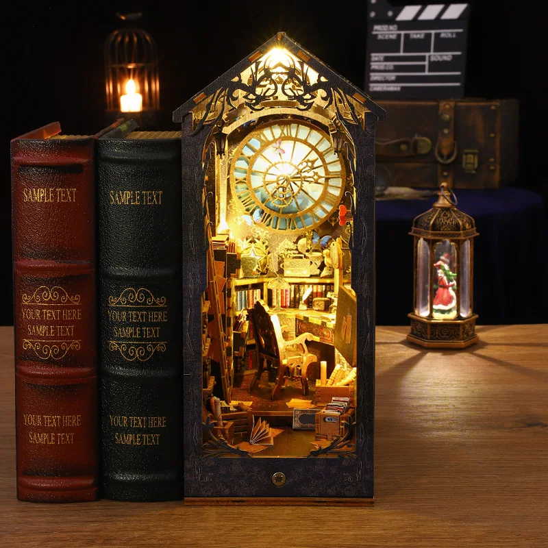 Detective Agency Book Nook Shelf Insert Wooden Miniature Building Bookshelf Kits Diy Magic House Bookends Crafts Handmade Gifts
Detective Agency Book Nook Shelf Insert Wooden Miniature Building Bookshelf Kits Diy Magic House Bookends Crafts Handmade Gifts