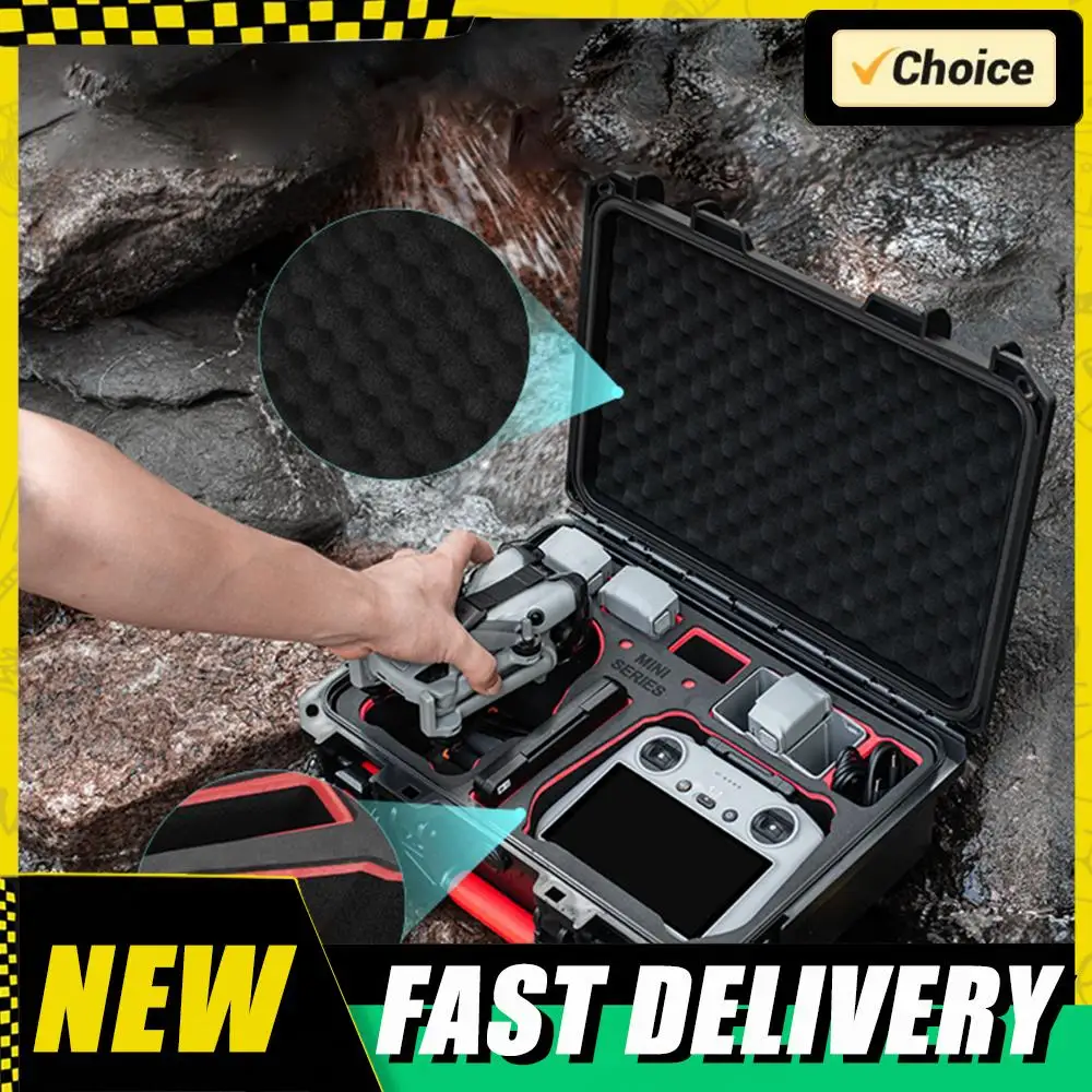 Водонепроницаемый взрывозащищенный чехол большой емкости, защитная сумка от падения, водонепроницаемый чехол для переноски аксессуаров DJI MINI 5 PRO
Водонепроницаемый взрывозащищенный чехол большой емкости, защитная сумка от падения, водонепроницаемый чехол для переноски аксессуаров DJI MINI 5 PRO