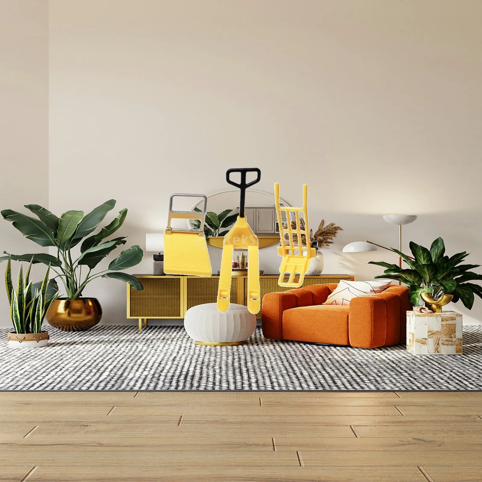 1 12 Scale Dollhouse Miniature Cart and Forklift Set Toy Vehicle Models for Children’s Room
1 12 Scale Dollhouse Miniature Cart and Forklift Set Toy Vehicle Models for Children’s Room