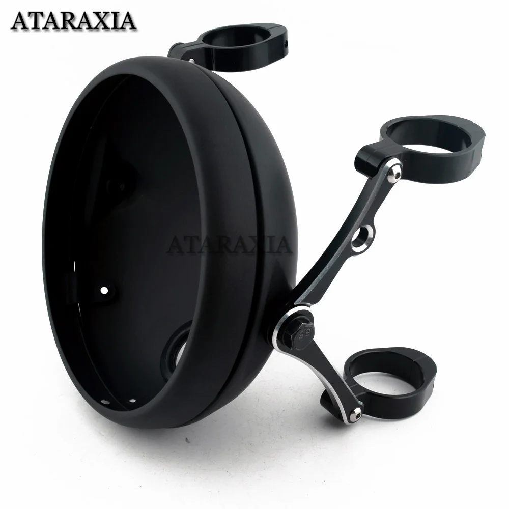 Motorcycle Vintage 7" LED Headlight Mounting Bucket 7 Inch Light Shell Housing CNC Bracket for Cafe Racer For Harley
Motorcycle Vintage 7" LED Headlight Mounting Bucket 7 Inch Light Shell Housing CNC Bracket for Cafe Racer For Harley
