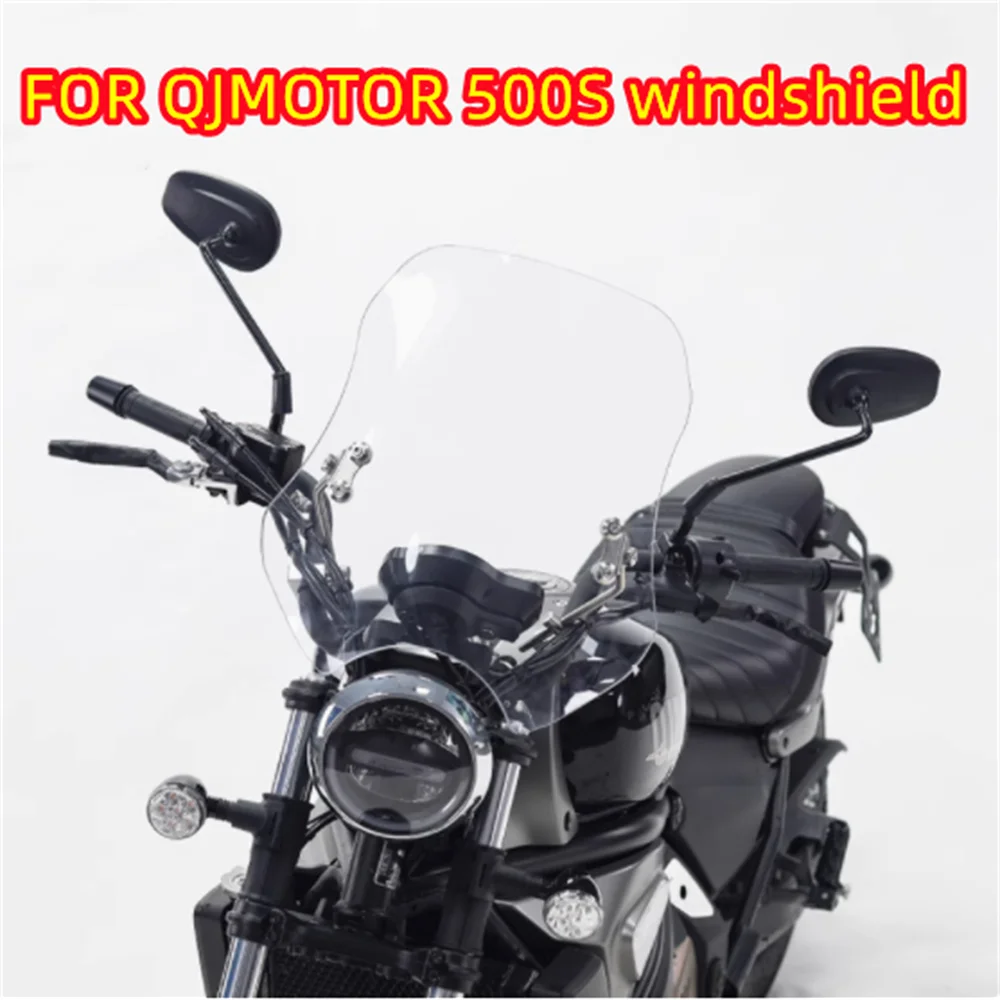 FOR QJMOTOR 500S windshield motorcycle modification accessories with adjustable height QJ 500 S
FOR QJMOTOR 500S windshield motorcycle modification accessories with adjustable height QJ 500 S