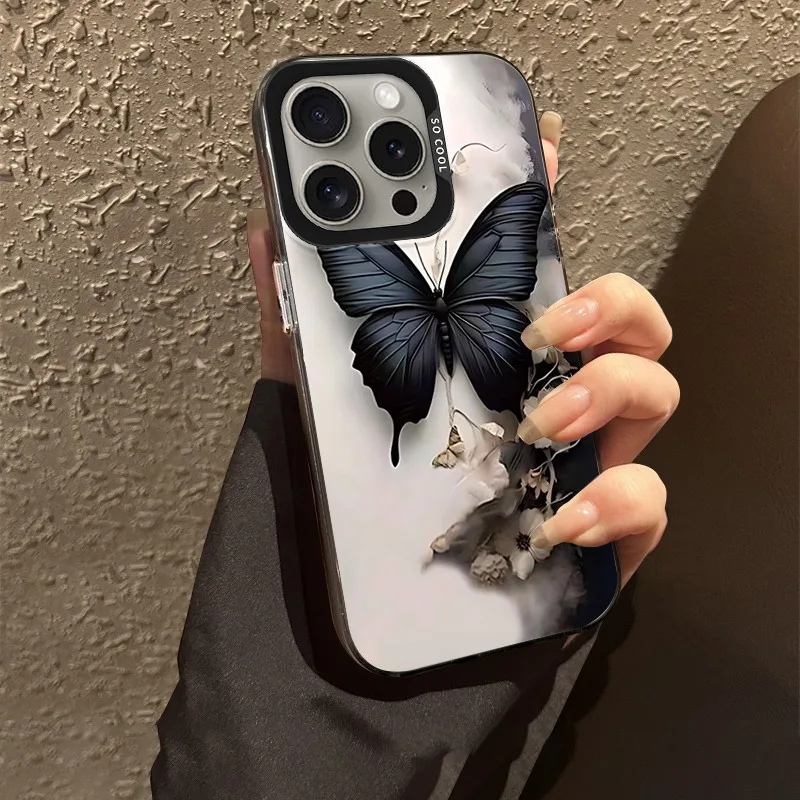 Butterfly Design Mobile Case Suitable for iPhone 16 15 14 13 12 11 Pro/ Max/Plus Anti-Fingerprint Anti-Shock Rear Cover
Butterfly Design Mobile Case Suitable for iPhone 16 15 14 13 12 11 Pro/ Max/Plus Anti-Fingerprint Anti-Shock Rear Cover