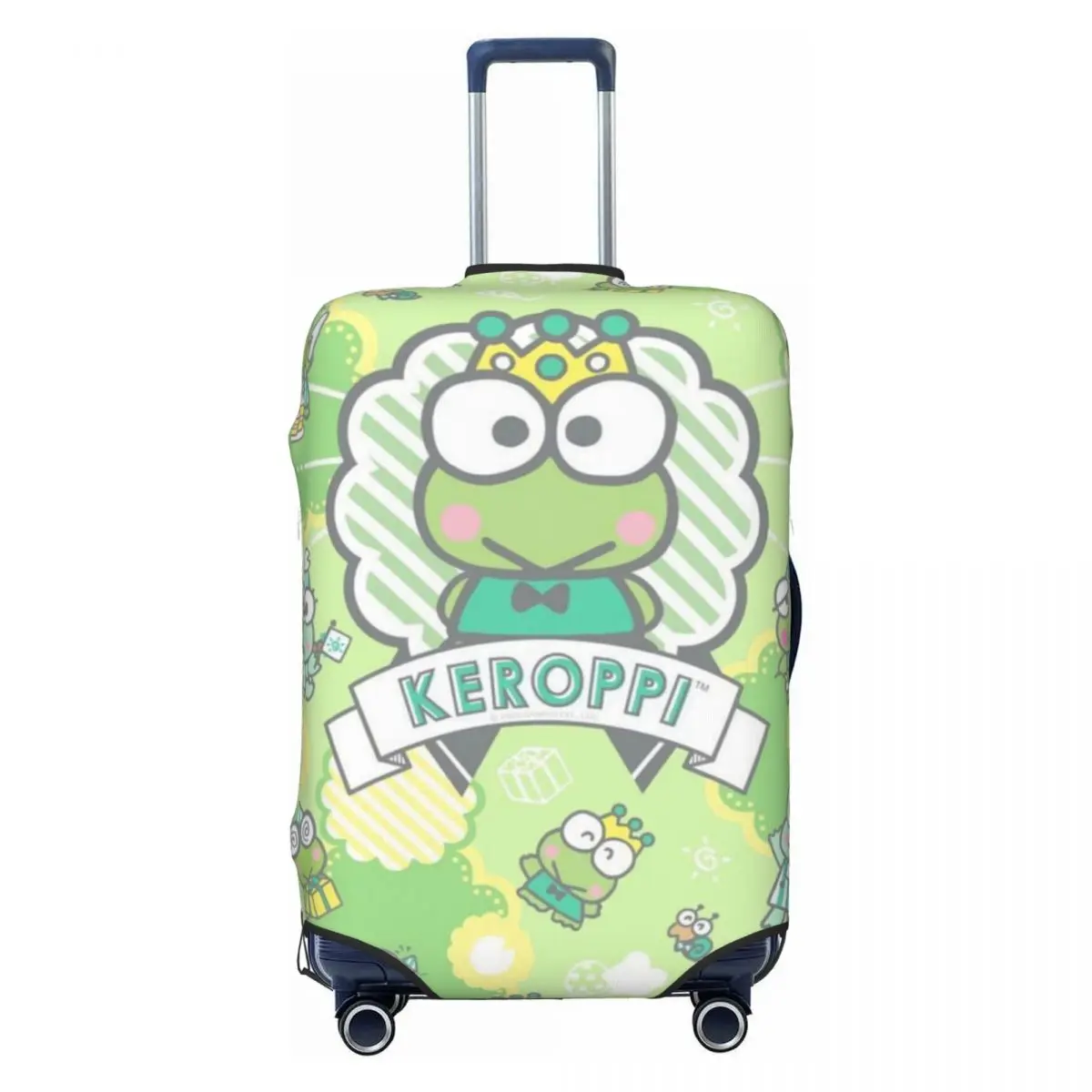 Чехол для багажа с рисунком аниме Keroppi на заказ, эластичный дорожный чемодан, защитные чехлы, костюм для 18-32 дюймов
Чехол для багажа с рисунком аниме Keroppi на заказ, эластичный дорожный чемодан, защитные чехлы, костюм для 18-32 дюймов